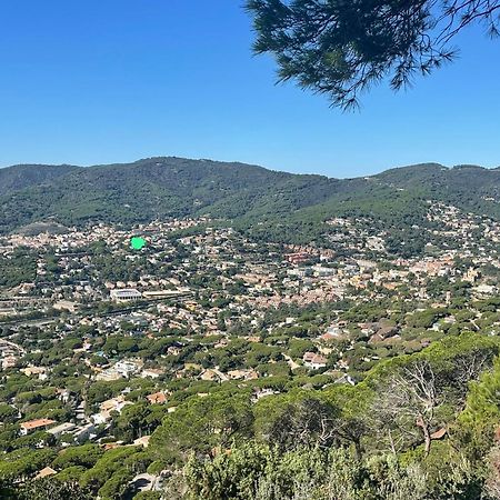 Palm Maresme - Suite With Bathroom And Terrasse With Ocean Views In A Private Villa Vilassar De Dalt Eksteriør bilde